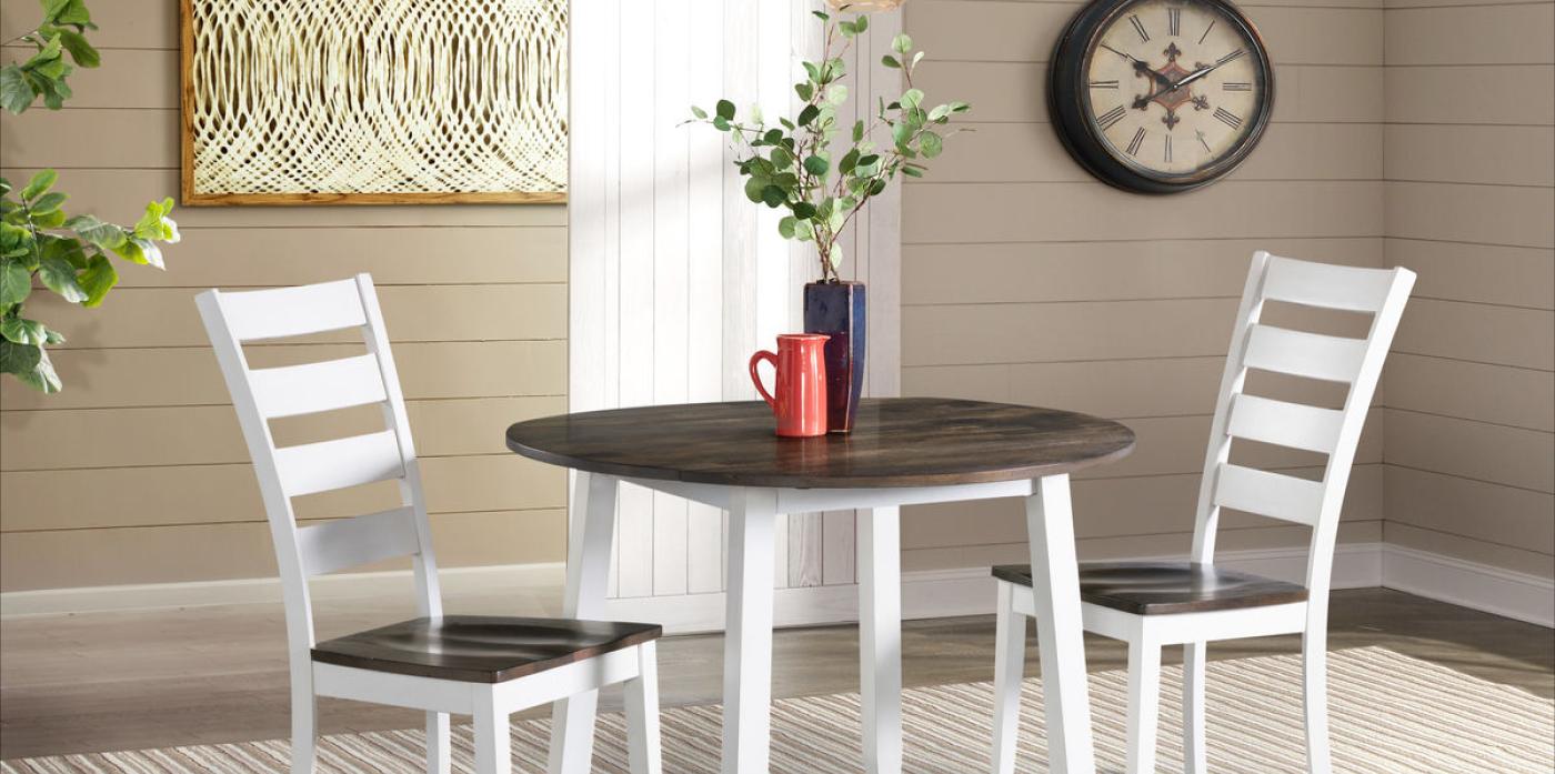 KONA 3PC GRAY & WHITE SET