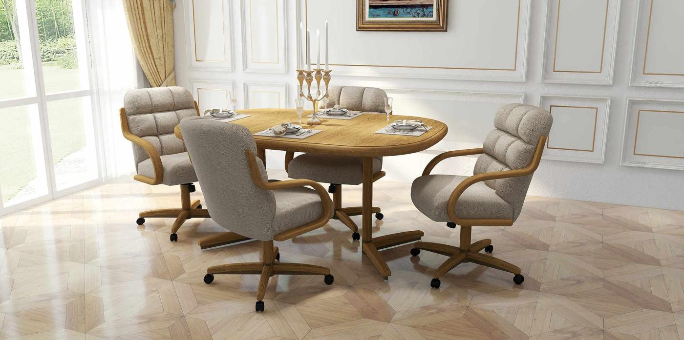 CHESTNUT CM117 SWIVEL TILT CASTER CHAIR