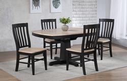 BROOKHAVEN 5PC SET NATURE/ EBONY