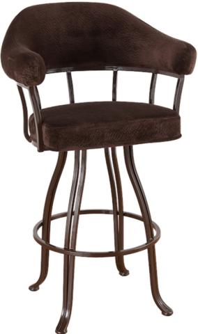 London Swivel Arm Stool