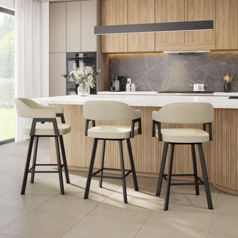 CARMEN ARM SWIVEL STOOL