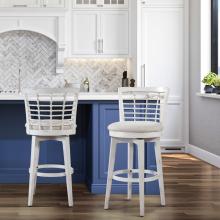 BEACH COMBER SWIVEL STOOL WHITE