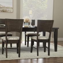 5PC MEDIUM TABLE WITH CANYON CHAIR - NICKEL FINISH
