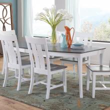 SALERNO EXTENSION TABLE WITH AVA CHAIR