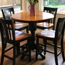 John Thomas Black/ Cherry Counter Set