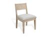 LUCAS PANEL BACK CHAIR WHEAT
