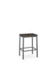 BRADLEY WOOD SEAT NON SWIVEL STOOL