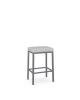 BRADLEY UPHOLSTERED SEAT NON SWIVEL STOOL