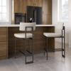 LUCAS NON SWIVEL STOOL