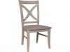 C09-14B Salerno Chair in Taupe Gray    