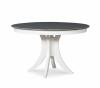 48" ROUND 36" HI COUNTER PUB TABLE HEATHER GRAY & WHITE