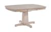 BROOKHAVEN 57" PEDESATL TABLE W/ BUTTERFLY LEAF NATURE