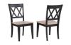 BROOKHAVEN XX SIDE CHAIR NATURE/ EBONY