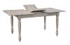 RIDGEWOOD OAT/GREY BUTTERFLY LEG TABLE (36x51x66)