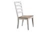 ARCHED LADDER BACK SIDE CHAIR