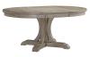 XENA GREY OAK BUTTERFLY PEDESTAL TABLE 48x48x66