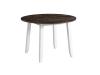 KONA 42" DROPLEAF TABLE GRAY & WHITE