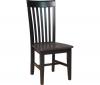 Tall Mission Chair Coal/Black Finish