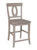 Verona 24" Counter Stool Taupe Finish