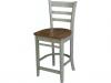 EMILY STOOL IN HICKORY STONE