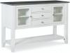 SERVER IN HEATHER GRAY & WHITE